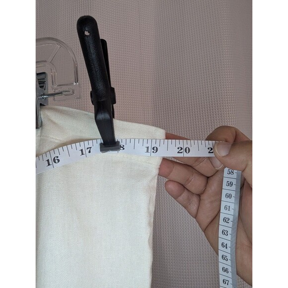 Tysa Malibu NWT Linen Blend Trouser Resort Lightweight Cream Womens Large (J13) - Picture 8 of 9